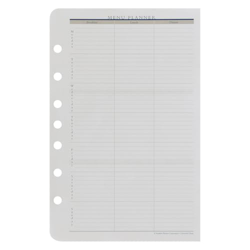 FranklinCovey - Menu Planner-Shopping List (Classic)