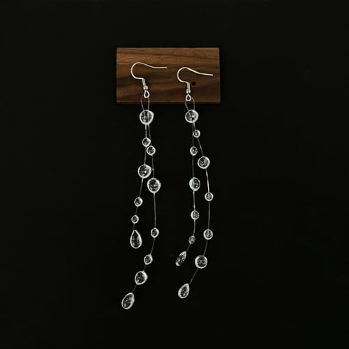 Morning Dewdrop Earrings Floating Rain Drop3