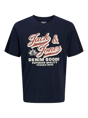 JACK & JONES Jjelogo Tee Ss O-Neck 2 Col Aw25 Sn