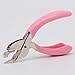 Staple Tack Office Handheld Non-Slip Ofiice Clip Claw Handle for Puller Removers Remover Lifter Stapler with Nail Home Spring-Loaded Tools Pull Tool Removal Pink Universal