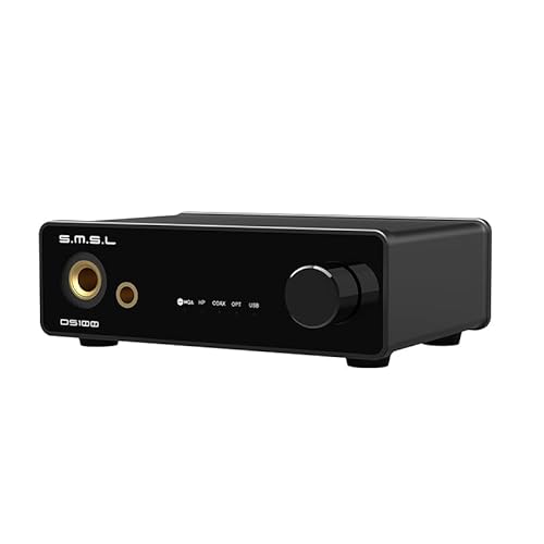 SMSL DS100 MQA DAC wbhzAv 6.35mm & 4.4mm oXo CS43131 & XMOS XU316`bv 768kHz/32bit DSD256 USB/w/ fXNgbvXeIDAC z[I[fBI