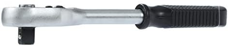 TOPWAY 1/2" Drive Ratchet, 24-Teeth Quick-Released Socket Wrench Handle, High Grade Chrome Vanadium Steel, Auto Repair Garage Tool, 250mm 423905
