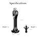 Leofoto BC-03 Binocular Adapter, Universal Binocular Stud, Safety Lock, 1/4