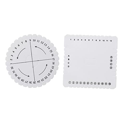 Perfeclan Kumihimo flätat snöre skiva skiva platta makramé armband webbstol bräda