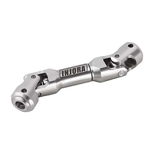 Image of INJORA Drive Shaft Stainless Steel Heavy Duty for Axial SCX10 90046 AXI03007 TRX4 Redcat Gen8 1 /10 RC Car Crawler Upgrade