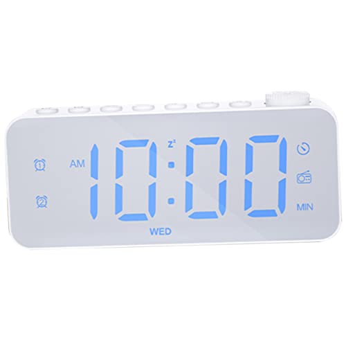 Réveil numérique avec radio UKCOCO et horloge USB pour chambre
