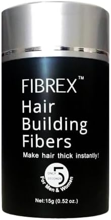 Hair Building Thickening Fibers Hair Loss Balding Concealer Black 15 grams