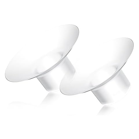 Paruu R12 Flange Insert 19mm, Original Breast Pump Parts, Wearable Breast Pump Replacement Accessories, 2 Pack Cover