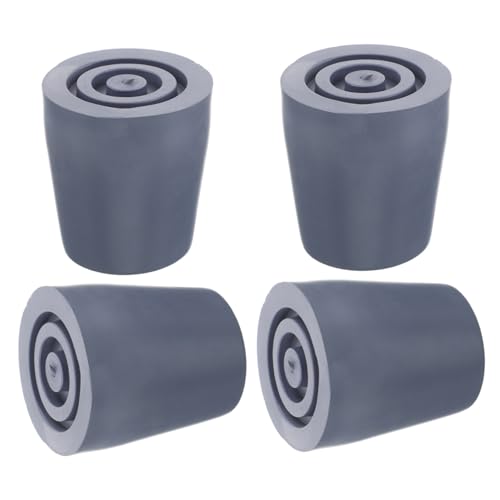 DEARMAMY 4 Fundas Para Patas De Silla De Baño Accesorios Para Silla De Ducha Puntas Para Bastones De Patas Para Muebles Tapones Para Patas De Silla De Ducha Patas De Silla