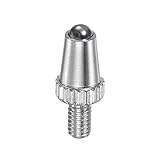 sourcing map Kontaktstelle für Messuhr Lineare 2.5mm Karbid Kugel Spitze M2.5 Gewinde 8mm