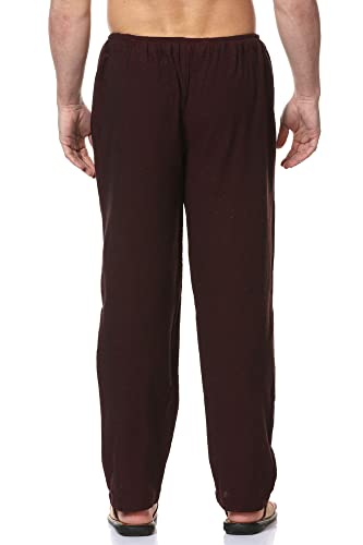 Image of Aatman One Size Men's Eco-Friendly Cotton Pyjama Pack of 2 | Fits Waist Size 28 to 36 Inches