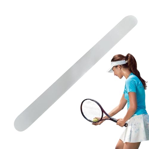 Protector de Cabeza de Raqueta de Tenis - Cinta Transparente de TPU, Protector de Cuerdas | de Marco Grueso y Resistente al Desgaste para Golpes de Rackett, arañazos, Uso Intenso en entrenam