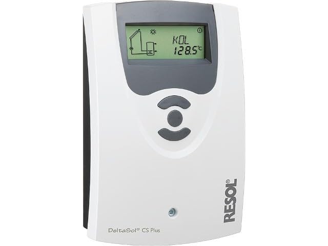 Ritzer Régulateur solaire DeltaSol CS Plus avec quatre capteurs (2 x FKP6 et 2 x FRP6)