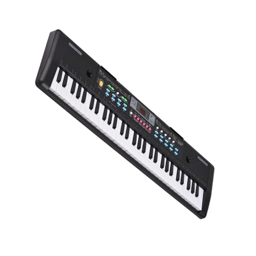 Électronique clavier Piano Microphone À Piano Électrique USB 61 Touches, Orgue Électronique, Noir, Instrument Stéréo De Musique Numérique - Les Beatles, Paul McCartney, John Lennon, RIngo Starr, George Harrison Électronique clavier Piano Microphone À Piano Électrique USB 61 Touches, Orgue Électronique, Noir, Instrument Stéréo De Musique Numérique – Image 5
