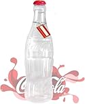 Large Money Bottles for Coins and Notes, Stylish 1FT, 2FT Tall Giant Money Bottle Tin Plastic Piggy Bank Moneyboxes Inspired Box Pot (Coca Cola 1feet)