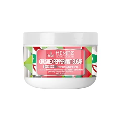 Hempz Crushed Peppermint Sugar Scrub Cover