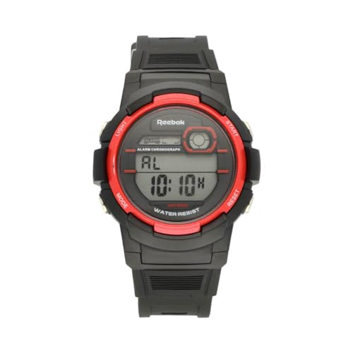 Opiniones de Reloj Reebok los mejores 10. 43 Reebok Reloj Para Caballero con Correa de Silicón Color Negro Rv-Boo-U9-Prpb-Wr