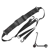 Correa de hombro para scooter, correa ergonómica multifunción, correa de hombro para patinete eléctrico, para adultos, adolescentes, niños, personas mayores y estudiantes, así como para subir
