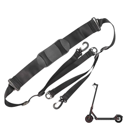 Cinturón para transporte de patinete | Ajustable Ergonómico, Banda de hombro para Patinete Eléctrico | Para Adultos Chicos Niños Estudiantes Pasajeros Transporte en Metro Escaleras