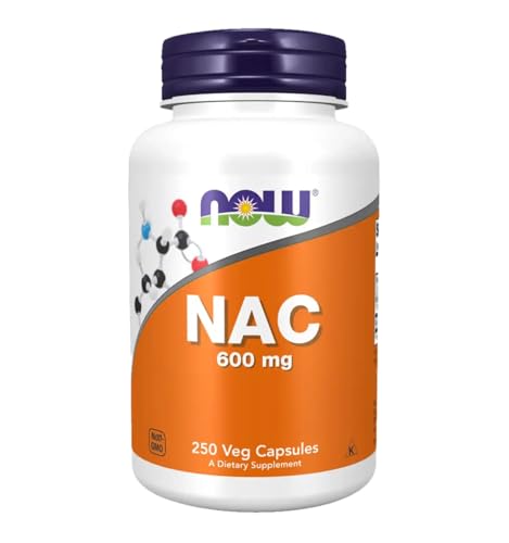 NOW Foods NAC 600 mg 250 Capsules