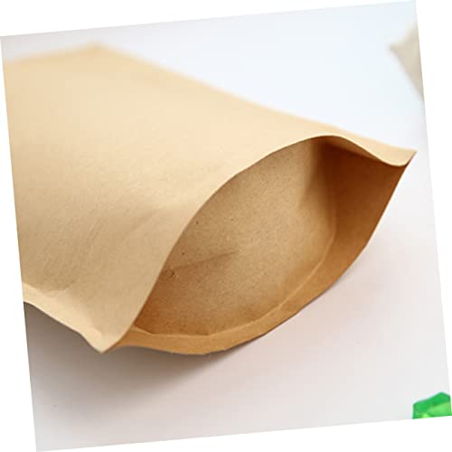 Bolsas de papel kraft a prueba de humedad para guardar té 50 unidades 7