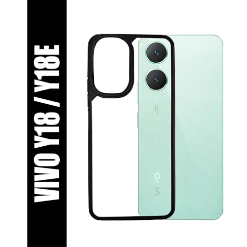 Image of AIBEX Crystal Clear Back Case Compatible with iQOO Z9 Lite 5G / Vivo Y28S 5G / Vivo T3 Lite 5G / Vivo Y18 4G / Vivo Y18e 4G / Vivo Y18i 4G Back Cover Case | 360 Degree Protection