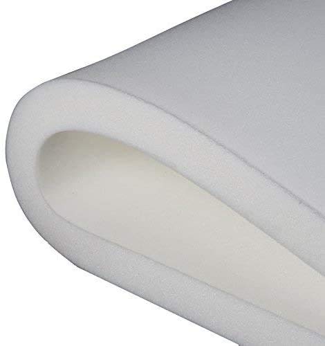 MICAMAMELLAMA Plancha de Viscoelástica para Topper Cubrecolchon Sin Funda (Grosor 4 CM) (135x190x4)