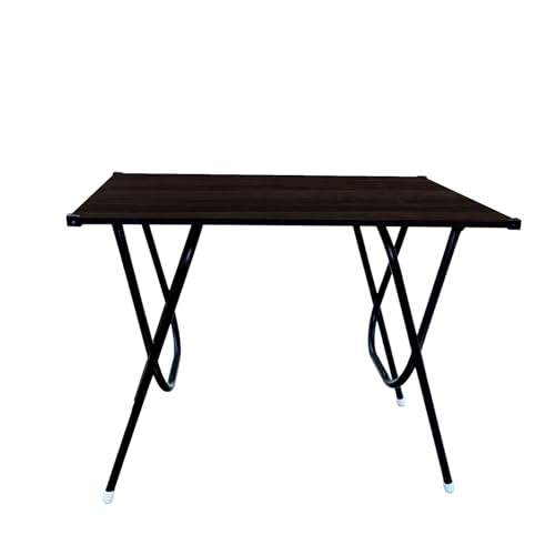 Mighty Home Foldable and Portable Study Table | Computer Desk, Laptop Table | Engineered Plywood Top, Powder-Coated Finish | 90cm x 60cm x 72cm |... - Image 5