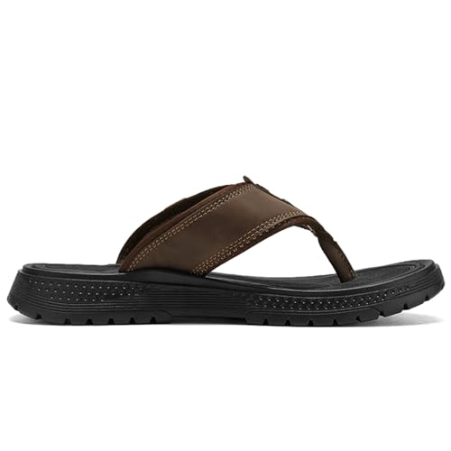Mens Flip Flops Sandals Slippers Casual Leather Toe Ring Style Sandals for Mens Home3