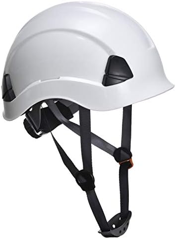 Boyd Safety Supplies Height Endurance Scaffolding Steeplejack Climbing Work Safety Helmet Hard Hat With Chin Strap (White)