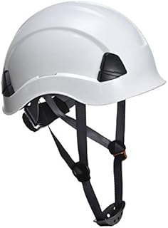 Boyd Safety Supplies Height Endurance Scaffolding Steeplejack Climbing Work Safety Helmet Hard Hat With Chin Strap (White)