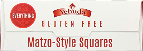 YEHUDA MATZO SQUARES SEASONED GF