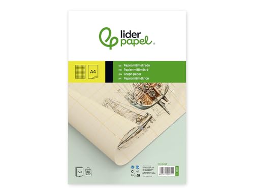 Liderpapel ML97 – Block Millimeterpapier kopfgeleimt