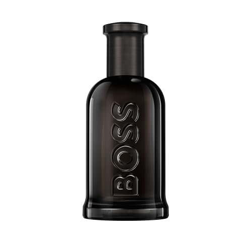 BOSS Bottled - Parfum for Him - Ambery & Woody Fragrance with Notes of Leather, Orris and Wood - High Longevity