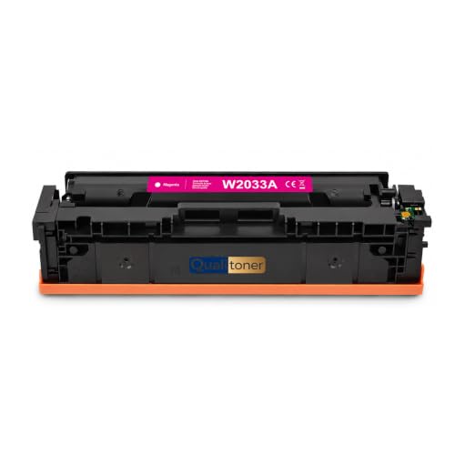Toner Magenta W2033A 415A avec Puce pour Imprimante HP Color LaserJet Pro M454dn et M479fdw