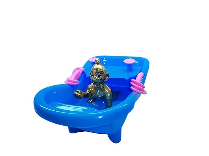 Divine-Interiors Bathtub for Laddu Gopal ji Pack of 1 Multicolour(Size no 0-5)
