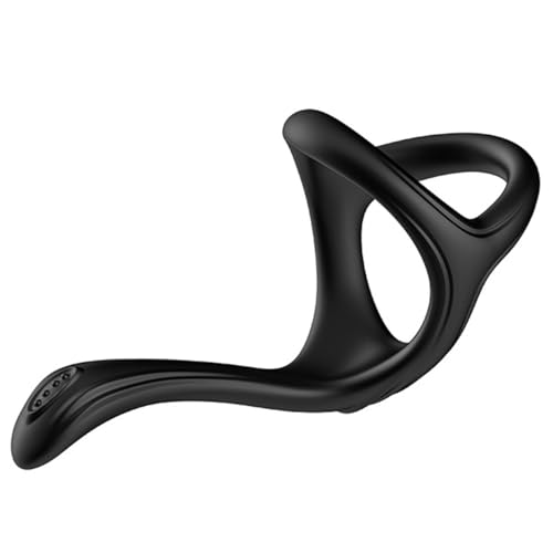 WreGmgg Anello Multifunzionale in Silicone Nero, Anello Sportivo in Silicone Liquido Super Morbido Ad Alta Elasticità-H