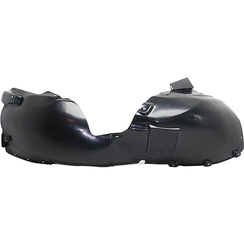Image of FitParts Compatible with Dodge Dart 2013-2016 Front Right Fender Liner | Passenger Side, Sedan, Plastic, Ready to Install, OEM 68082834AE, CH1249200