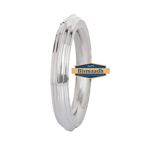 BISMAADH Sikh Punjabi Dori Kada Stainless Steel Bracelet For Men & Women 12mm Thickness, 6.4cm (B081ZWNNJL) Amazon Price History, Amazon Price Tracker