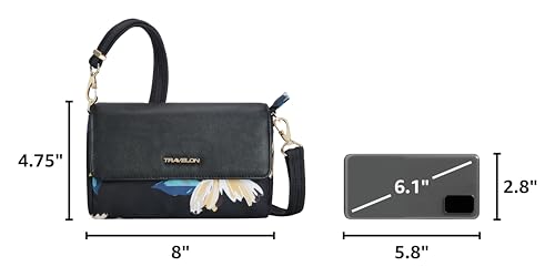 Image of Travelon Anti-Theft Addison Convertible Crossbody /Belt Bag