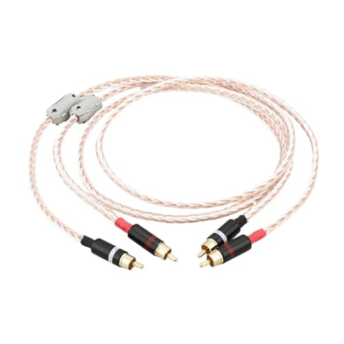 Cable de audio analógico RCAA de 2 m miniatura 1