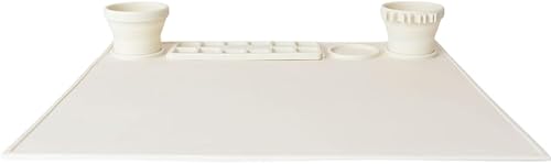 Miniatura 11 de Cheek's Paper Room -Creator - Tapete de silicona original para pintura y manualidades V.1.0 (Creamsicle) Tapete grande con limpiador de pinceles