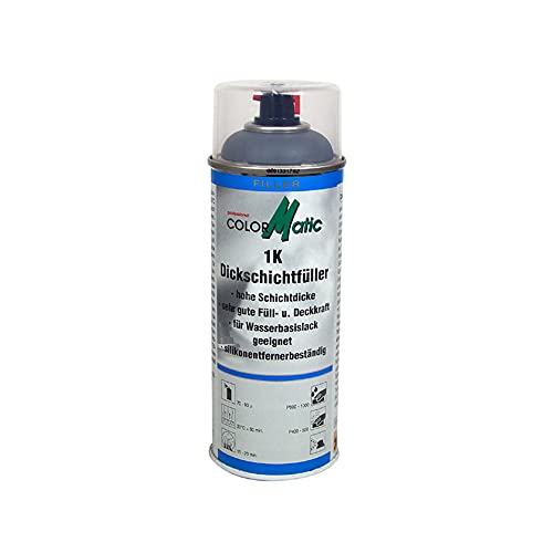 ColorMatic 385575 1K Dickschichtfüller schwarz 400 ml