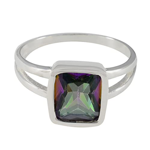 Bague en argent sterling 925 octogone de House of Rings