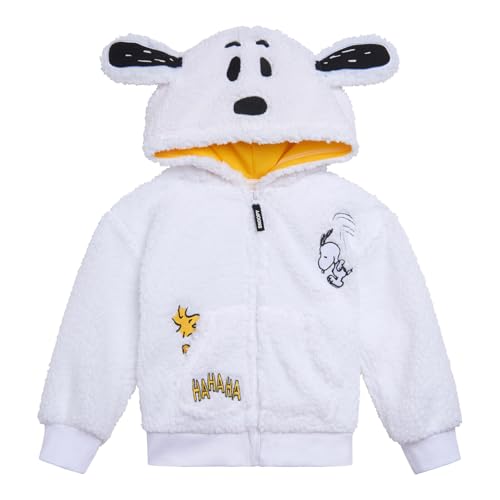Image of Peanuts Cozy Sherpa Cosplay Hoodie Newborn to Big Kid Sizes (0-3 Months - 18-20)