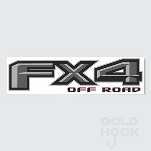 Fx4 Offroad Decals For Ford F150 F Truck Super Duty Stickers (Black / Gray) #TOP13