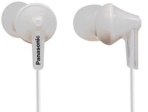 Panasonic Wired Earphones - Wired , White (RP-HJE125-W)