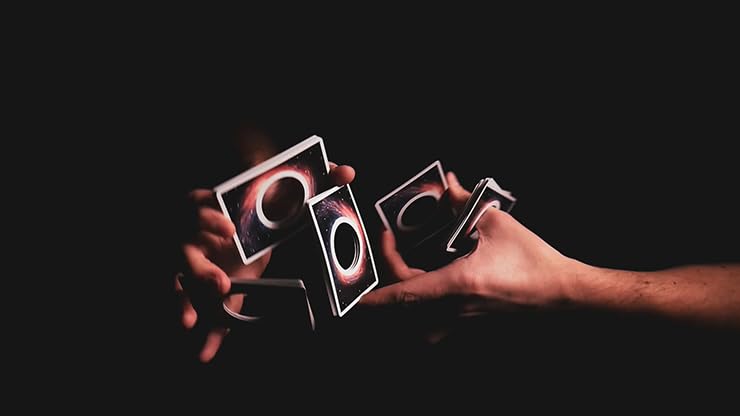 MJM Magic Orbit Black Hole Playing Cards : Toys & Games