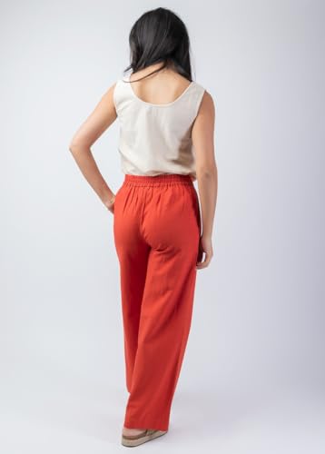 Pantalon casual chic SHERINE coupe tailleur de haute qualité - 4
