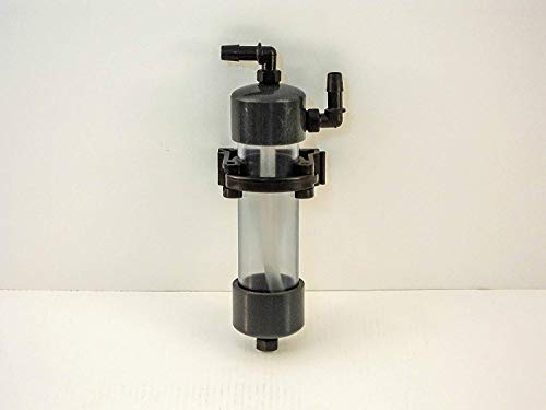 Burbujeador HHO de 180 ml para generador de gas hidrógeno y kit de celda seca en PVC